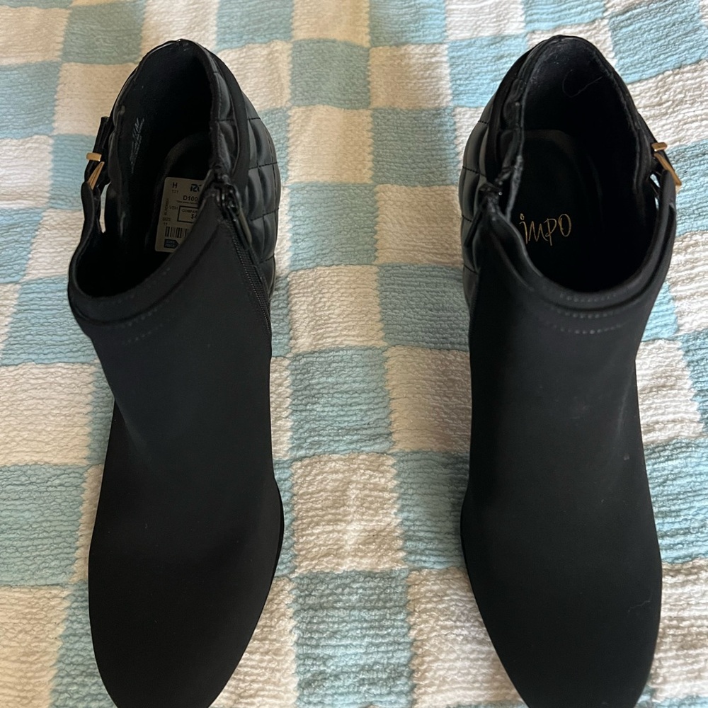 Black Impo ankle boots. Size 11